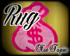 RUG MONEY BAG