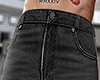 ♛ Destroyer Jeans Blk.