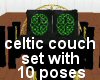 celtic knot couch set