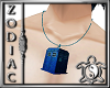 Tardis blues necklace M