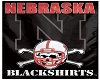 Nebraska Blackshirt flag