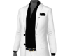 White Suit Black Shirt