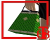 (T68)Style Bag (grn/gld)