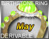 Birthstone Ring May