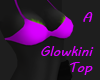 [A] Glowkini Top Purple