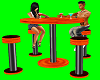 DD Bar Round Wood Table
