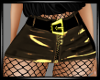 {LA} Gold PVC skirt