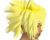 golden hair yellow spike