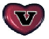 Alpha Hearts "V"