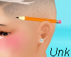 Unks Kids Pencil On Ear