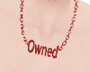 Red Owned Necklace 