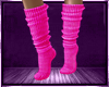Dp Scrunchy Socks Pink