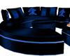 Blue Zen Cuddle Couch