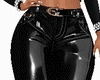 PANTALON NEGRO DE CUERO