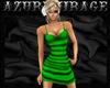 ^AZ^Green Tank Dress