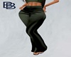 Army Green Satin Pants