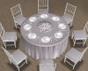 TX White Wedding Table