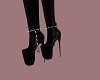 Goth stiletto boots