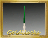 Green Taper Candle - M