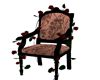 Antique Chair With Rose2