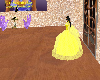 cool yellow weddingdress