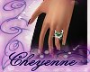 C~ Emerald Wedding Set