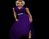 Mc*Purple slit dress
