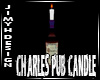 Jm Charles Pub Candle