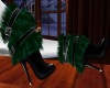 ~S~green fur boots