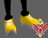 Yellow Emo Ranger Shoes