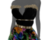 ~SPRING FLORAL V1 BLACK