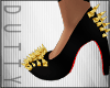 Gold Studded Red Bottoms