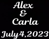 Alex & Carla Firework