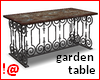 !@ Garden table