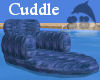 Blue cuddle lounger