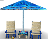 BLUE DOLPHIN BEACH CHAIR