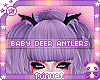 ☆| Baby Antlers Black
