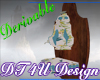 Derivable wall fontain