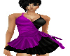 Purple Switch Side Dress