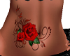 Lovely Rose belly Tattoo