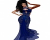 SS Royal Blue Sum. Gown