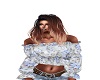 Emily Blue Floral Top V2