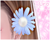 Blue Hair Flower L