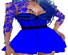 TD Litle Bleu Dress slim