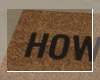 Howdy - door mat