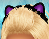Purple Furry Kitteh Ears