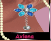 AXLSMR Blue Earring Set