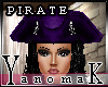 !Yk Pirate Hat Purple