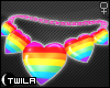 ☾ Rainbow ❤ Necklace