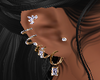 Gold Earring Set